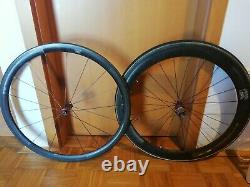 Miche Supertype carbon fibre road bike wheels 700c