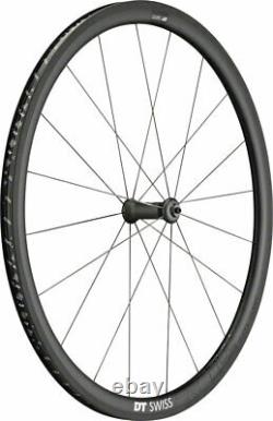 NEW DT Swiss PRC 1400 Spline Front Wheel 700 QR x 100mm Rim Brake Black