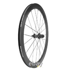 NEW SUPERTEAM 50mm Road Bike Carbon Wheels Clincher 25mm Width UD Black Logo
