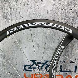 Neuvation (Neugent) 38mm Carbon Tubular Road Bike Wheelset 700c Rim Brake 1216g