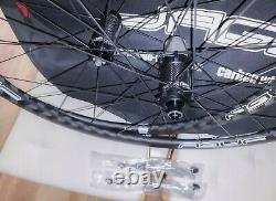 New Jagu Elite Aero 30C Carbon Wheels Road Bike 700C Tubeless Wheelset + Bag