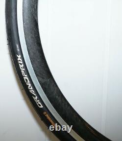 New Old Stock Pair Of Spin Carbon Tri Spoke Road Bike Wheels 700c X 23c Nos