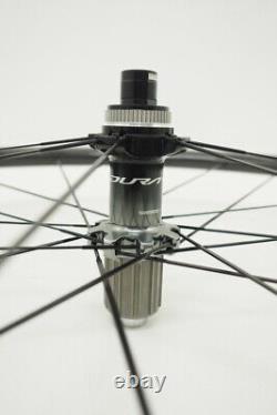 New! Shimano Dura-Ace C40 WH-R9170 Road Bicycle Wheelset Carbon Tubular Disc 11s