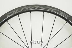 New! Shimano Dura-Ace C40 WH-R9170 Road Bicycle Wheelset Carbon Tubular Disc 11s