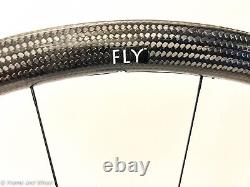 Nimble Fly 650C carbon tubular front wheel rim QR road triathlon