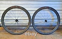 Nimble Fly Carbon Road/Cyclocross Bike Wheelset 700c Tubular 10 Speed