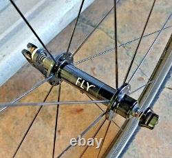 Nimble Fly Carbon Road/Cyclocross Bike Wheelset 700c Tubular 10 Speed