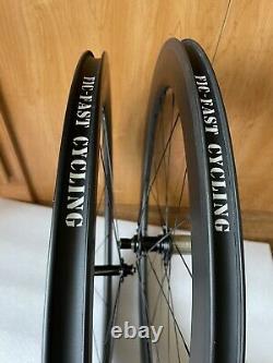 Novatec Carbon Clincher Road Bike Wheels, rim brake. 700C, 11 Speed