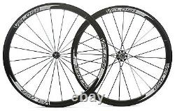Only 1320g Ultra Light carbon wheels 38mm clincher carbon bike road wheelset