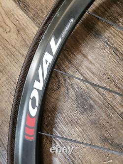 Oval Concepts 932 700c carbon tubular wheelset 100/130 spacing 10 speed