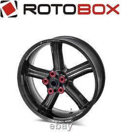 Pair Glossy Carbon Wheels Rotobox Boost 19? X 3.0? /5.5? Hd Road Glide