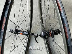 Power Tap Carbon Wheelset GS Amp 35/50 Reynolds 11 Speed Road Wheels