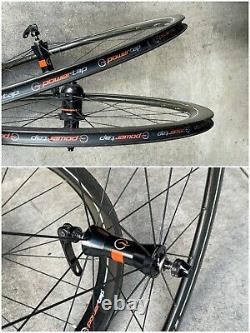 Power Tap Carbon Wheelset GS Amp 35/50 Reynolds 11 Speed Road Wheels