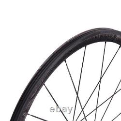 R36 Hub Bicycle Carbon Wheels 38mm 25mm Road Bike Wheelset Tubuless Ready SAT