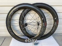 Reynolds AERO 58 Carbon Clincher Rim Brake Road Bicycle Wheel Set 700c 11 Spd