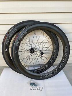 Reynolds AERO 58 Carbon Clincher Rim Brake Road Bicycle Wheel Set 700c 11 Spd