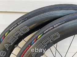 Reynolds AERO 58 Carbon Clincher Rim Brake Road Bicycle Wheel Set 700c 11 Spd