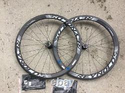 Reynolds Assault CX Cyclocross Tubular Disc Carbon Wheelset withrotors NEW