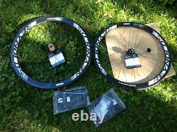 Reynolds Assault CX Cyclocross Tubular Disc Carbon Wheelset withrotors NEW