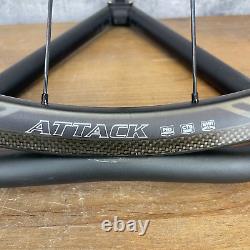 Reynolds Attack Road Bike Rim Brake Carbon Tubeless Wheelset 700c 1420g