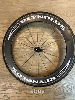 Reynolds Carbon Aero Road Bike Wheel SDV66T Tubular 700c rim brake