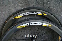 Reynolds Stratus Carbon 700c Tubular Wheel Set 9/10/11 Speed Racing Road Bike