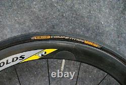 Reynolds Stratus Carbon 700c Tubular Wheel Set 9/10/11 Speed Racing Road Bike