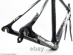 Ridley Helium ISP 53cm small carbon frame fork English road bike QR rim dual Di2