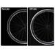 Rim Brake Road Bicycle Carbon Wheelset Clincher Tubless Wheel Ceramic Spoke 2015