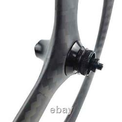 Road Bicycle 24inch 507 3 Spoke Carbon Front Recumbent Bike Wheel Rim Brake