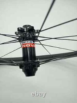 Road Bicycle Carbon Disc Brake Wheels Depth 38mm 50mm Clincher 24 28 Holes