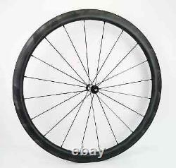 Road Bicycle Carbon Wheels 700C 30/35/38/45/50/60mm Depth Clincher/Tubular