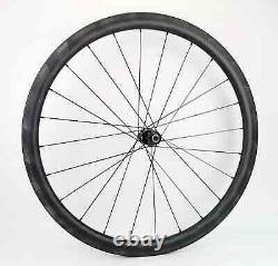 Road Bicycle Carbon Wheels 700C 30/35/38/45/50/60mm Depth Clincher/Tubular