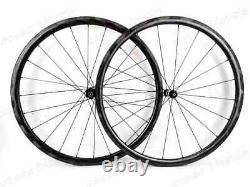 Road Bicycle Carbon Wheels 700C 30/35/38/45/50/60mm Depth Clincher/Tubular