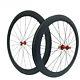 Road Bicycle Carbon Wheelset Clincher Tubular Depth 38 50 60 88mm Width 23 25mm