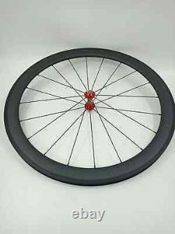Road Bicycle Carbon Wheelset Clincher Tubular Depth 38 50 60 88mm Width 23 25mm