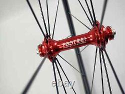 Road Bicycle Carbon Wheelset Clincher Tubular Depth 38 50 60 88mm Width 23 25mm