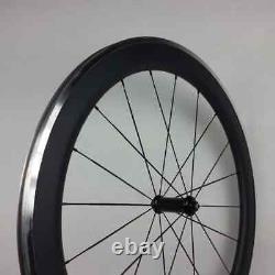 Road Bike Alloy Carbon Wheels 700C Clincher 6023mm V Brake Suface Wheelset