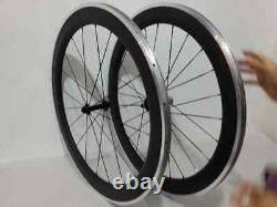 Road Bike Alloy Carbon Wheels 700C Clincher 6023mm V Brake Suface Wheelset