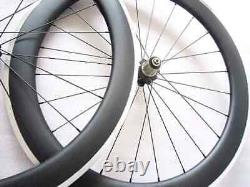 Road Bike Alloy Carbon Wheels 700C Clincher 6023mm V Brake Suface Wheelset