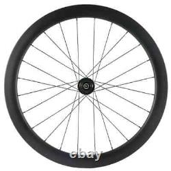 Road Bike Carbon Disc Brake Wheelset 50mm Clincher Bicycle Wheels 23mm Wide