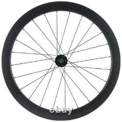 Road Bike Carbon Disc Brake Wheelset 50mm Clincher Bicycle Wheels 23mm Wide