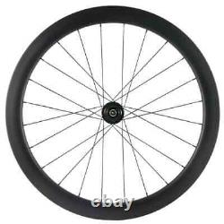 Road Bike Carbon Disc Brake Wheelset 50mm Clincher Bicycle Wheels 23mm Wide