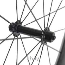 Road Bike Carbon Fiber Front Wheel 60mm Wheels Tubular Bicycle Front Wheels