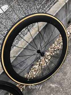 Road Bike Carbon Wheel 700C Deep Rim 50Mm Tubular