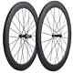 Road Bike Carbon Wheels 60mm Tubuless Ready No Holes On The Rims Bike Wheelset