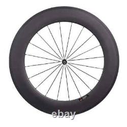 Road Bike Carbon Wheels 88mm 25mm Width Straight Pull Hub Bicycle Wheelset