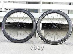 Road Bike Carbon Wheels Attaque 45 Tubular