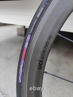 Road Bike Carbon Wheels Attaque 45 Tubular