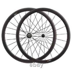 Road Bike Carbon Wheels Depth 24-88mm width 23/25mm Tubular Clincher V/U shape